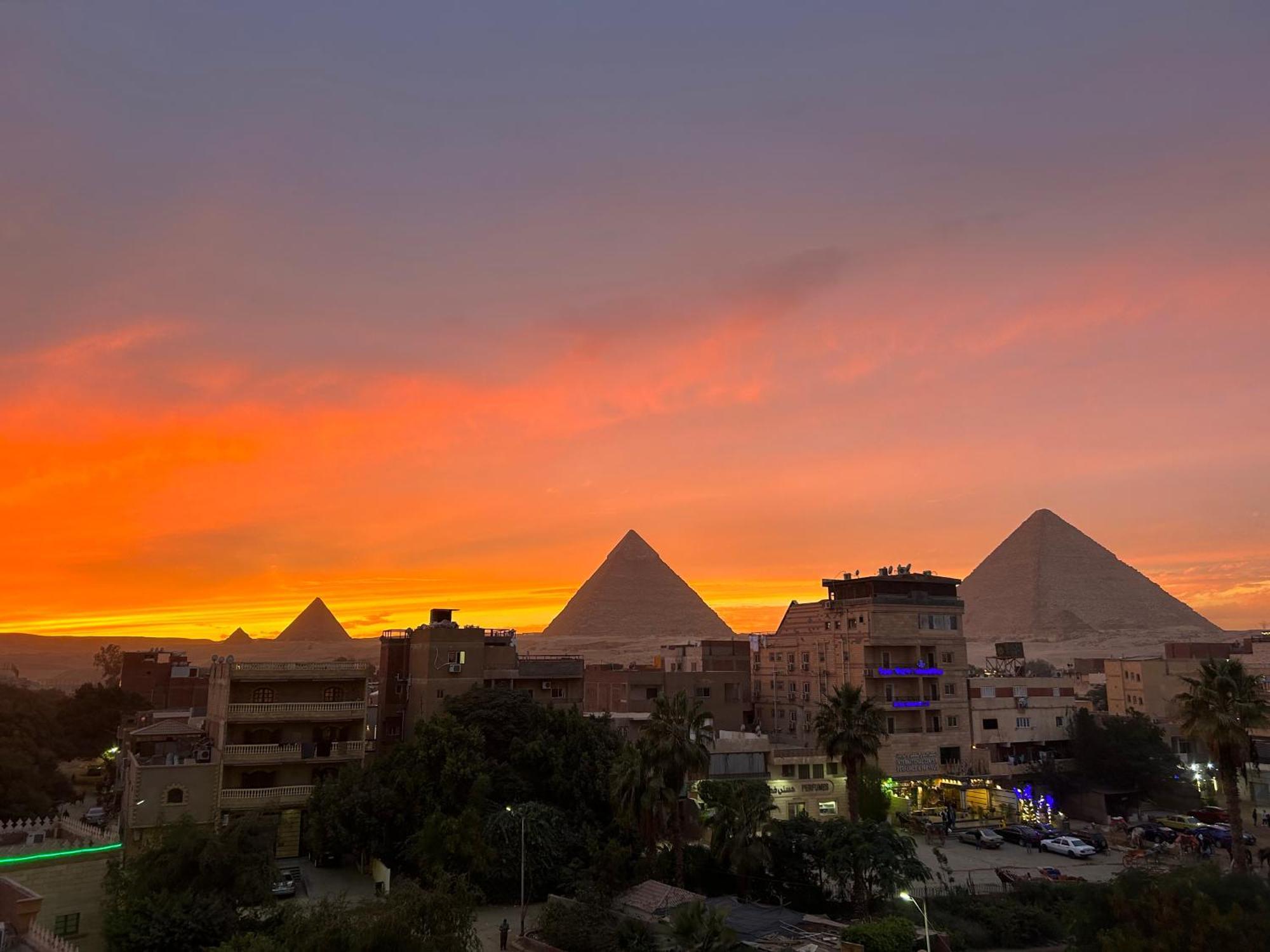 Matto Pyramids Inn Kafret el-Gabal Εξωτερικό φωτογραφία