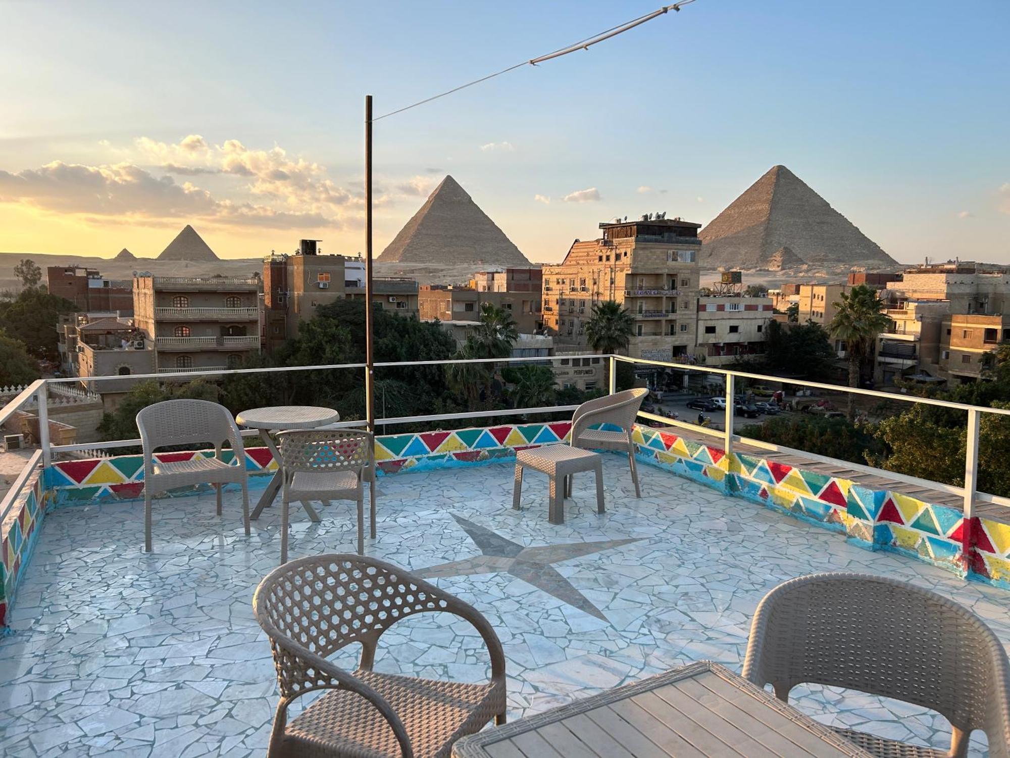 Matto Pyramids Inn Kafret el-Gabal Εξωτερικό φωτογραφία