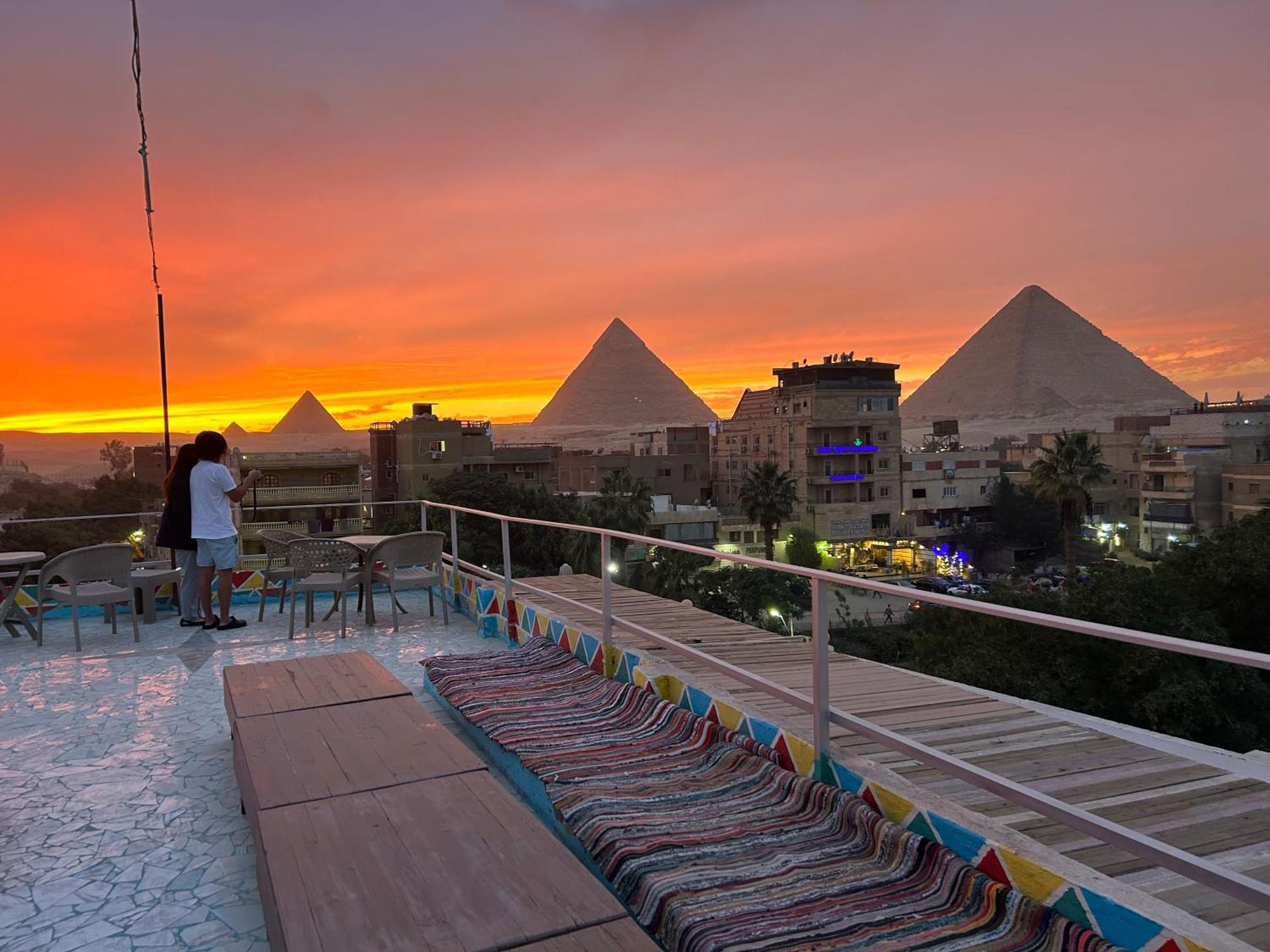 Matto Pyramids Inn Kafret el-Gabal Εξωτερικό φωτογραφία
