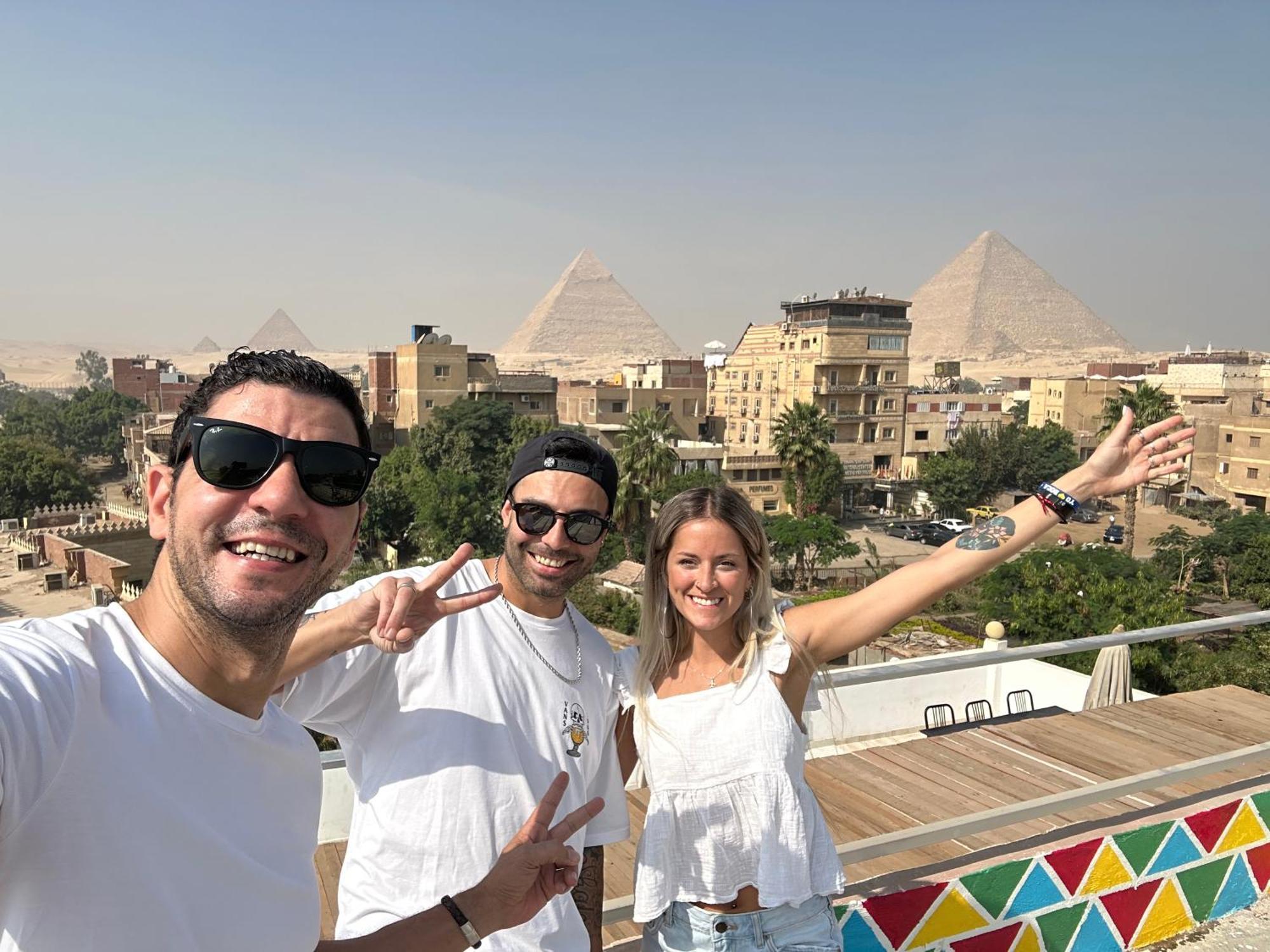 Matto Pyramids Inn Kafret el-Gabal Εξωτερικό φωτογραφία