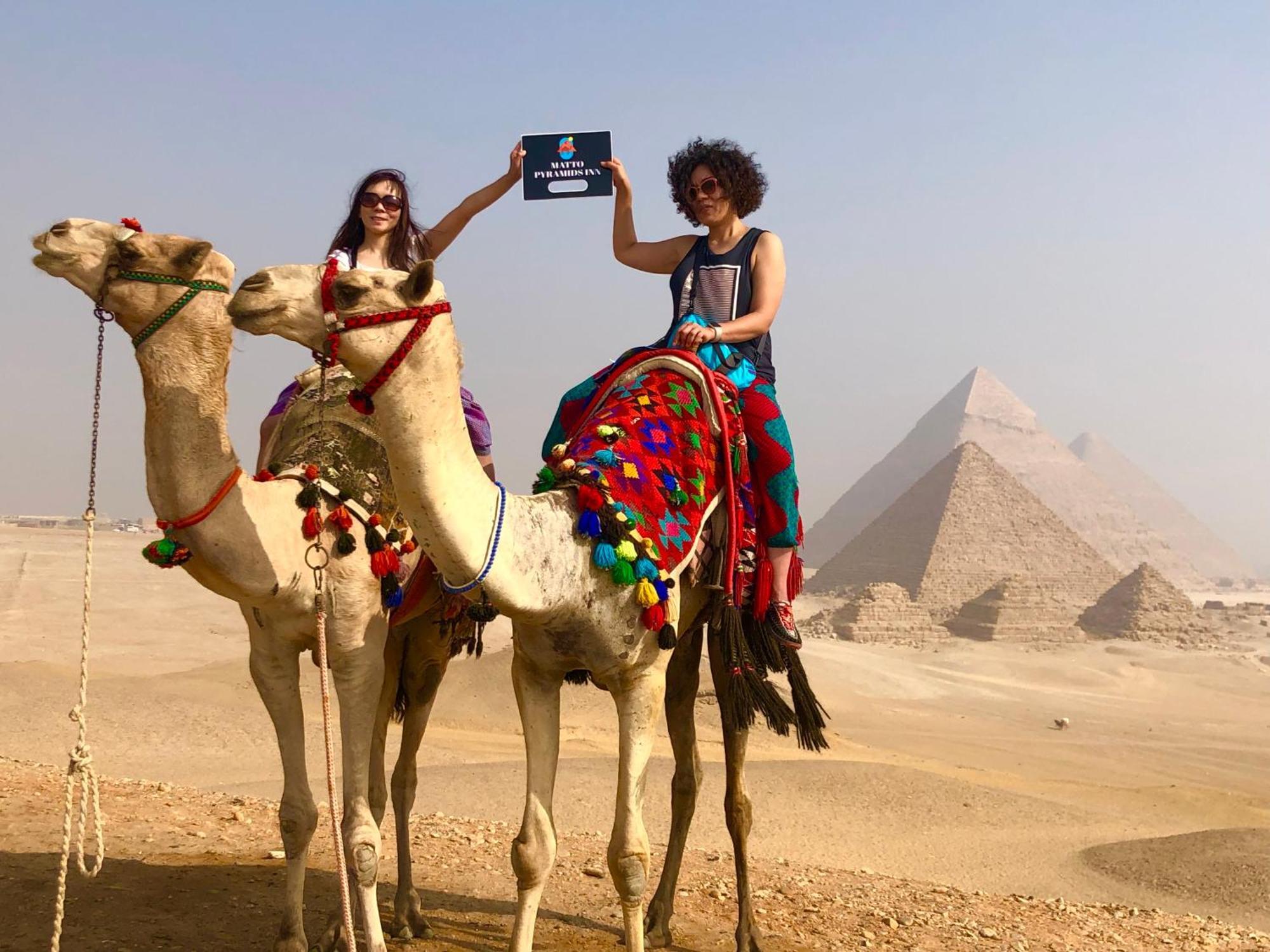 Matto Pyramids Inn Kafret el-Gabal Εξωτερικό φωτογραφία