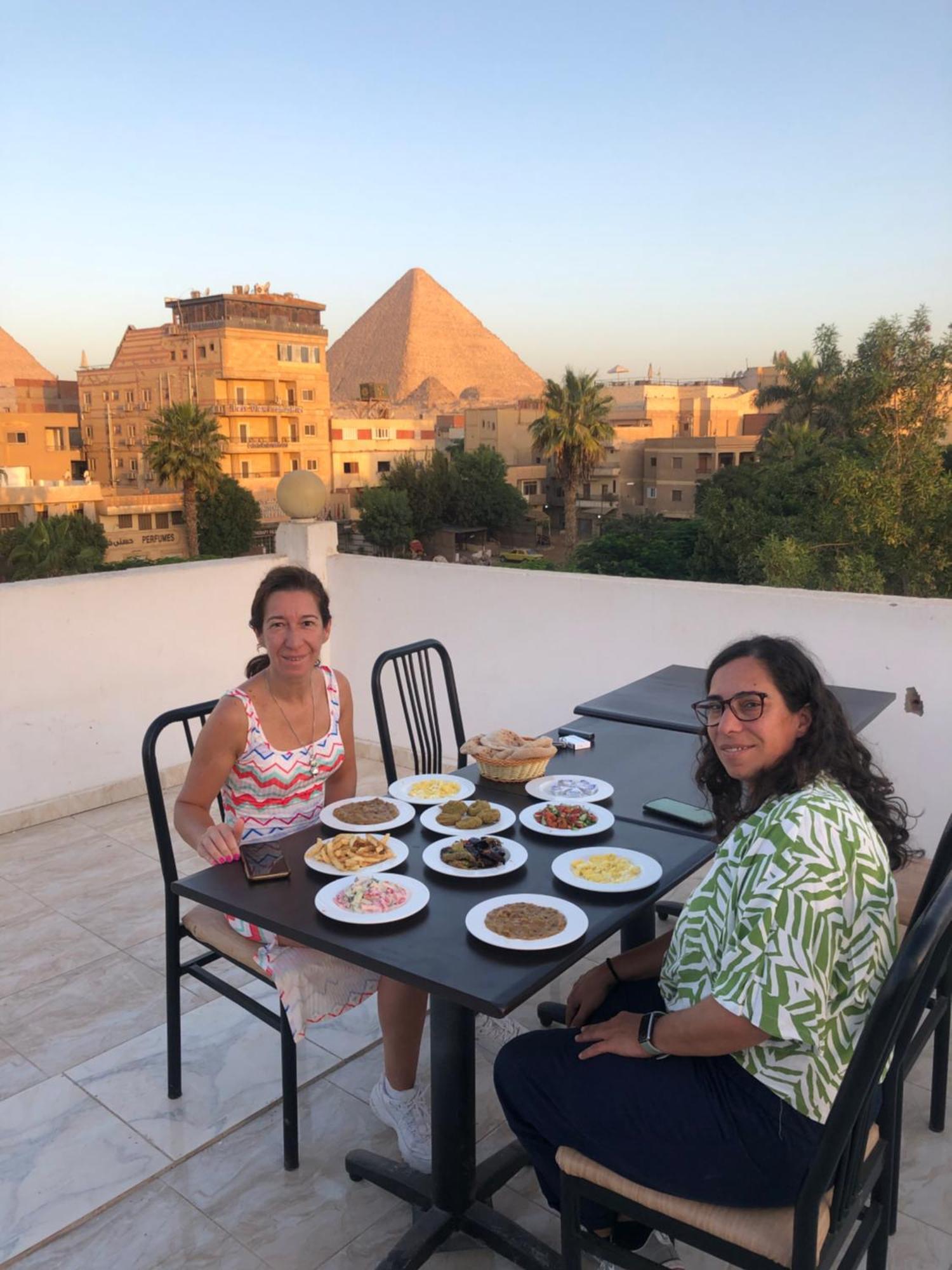 Matto Pyramids Inn Kafret el-Gabal Εξωτερικό φωτογραφία