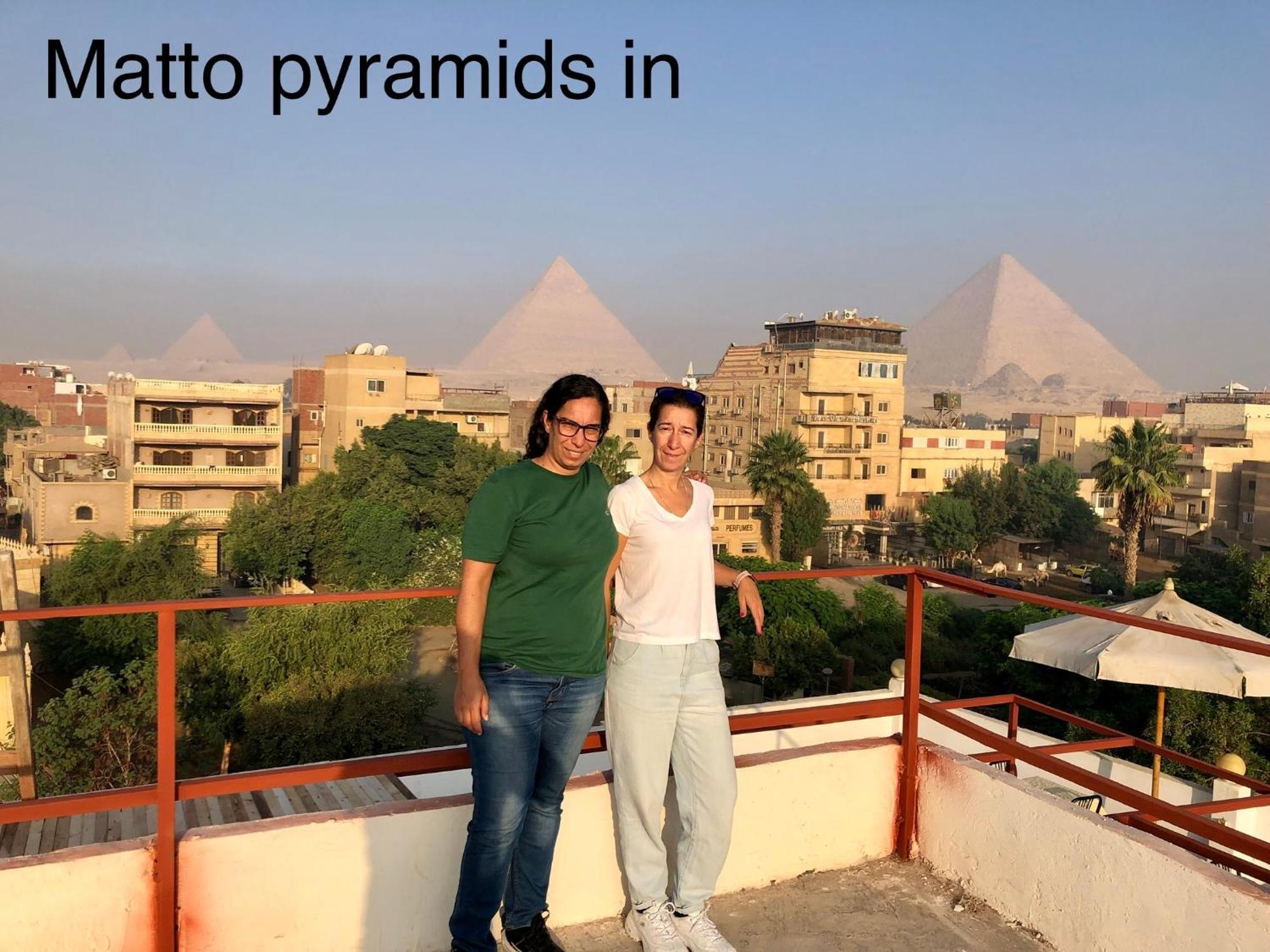 Matto Pyramids Inn Kafret el-Gabal Εξωτερικό φωτογραφία